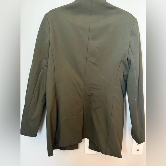 Banana Republic Olive Green Ponte Blazer - Picture 2 of 6